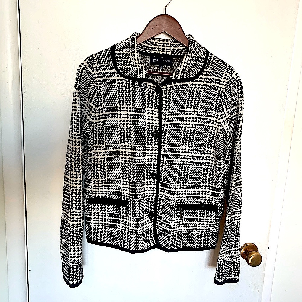 Jones New York knit blazer